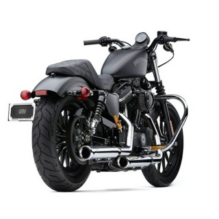 TERMINALI COBRA NEIGHBORHOOD HATER CROMO PER HARLEY SPORTSTER XL 2014-2020