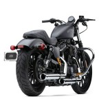 TERMINALI COBRA NEIGHBORHOOD HATER CROMO PER HARLEY SPORTSTER XL 2014-2020