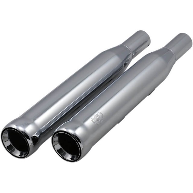 COBRA NEIGHBORHOOD HATER CHROME MUFFLERS FOR HARLEY SPORTSTER XL 2004-2013