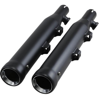 COBRA NEIGHBORHOOD HATER BLACK MUFFLERS FOR HARLEY SPORTSTER XL 2004-2013