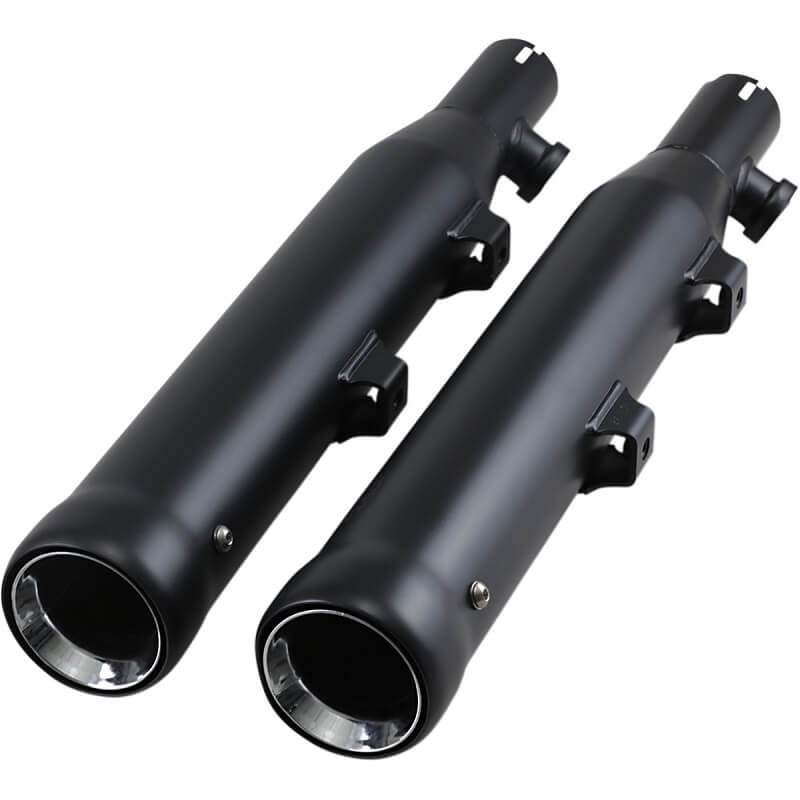 COBRA NEIGHBORHOOD HATER BLACK MUFFLERS FOR HARLEY SPORTSTER XL 2004-2013