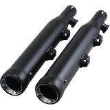 COBRA NEIGHBORHOOD HATER BLACK MUFFLERS FOR HARLEY SPORTSTER XL 2004-2013