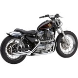 COBRA NEIGHBORHOOD HATER CHROME MUFFLERS FOR HARLEY SPORTSTER XL 1986-2003
