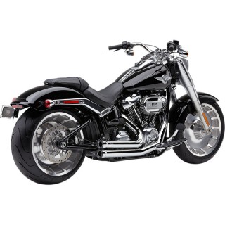 SCARICHI COBRA SPEEDSTER SHORT RPT CROMO PER HARLEY SOFTAIL FAT BOY, BREAKOUT, KING 2018-2020