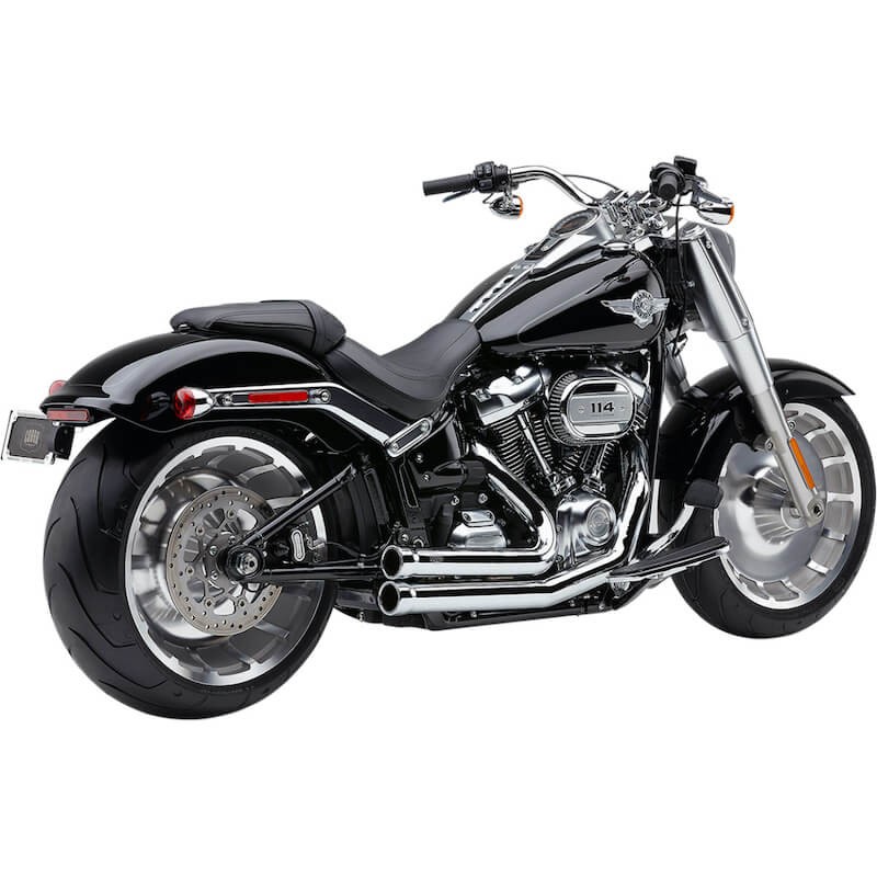 SCARICHI COBRA SPEEDSTER SHORT 909 CROMO PER SOFTAIL BREAKOUT, FAT BOY, KING 2018-2021