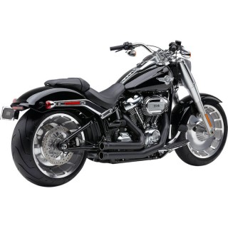 SCARICHI COBRA SPEEDSTER SHORT 909 NERI PER SOFTAIL BREAKOUT, FAT BOY, KING 2018-2020