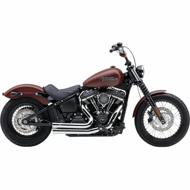 SCARICHI COBRA SPEEDSTER SHORT 909 CROMATI PER SOFTAIL 107 2018-2021