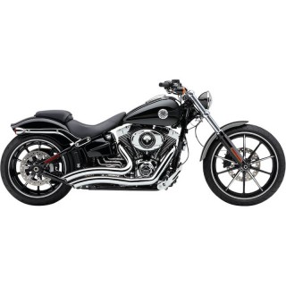 SCARICHI COBRA SPEEDSTER SHORT SWEPT CROMO PER SOFTAIL BREAKOUT 2013-2017