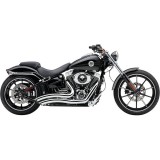 SCARICHI COBRA SPEEDSTER SHORT SWEPT CROMO PER SOFTAIL BREAKOUT 2013-2017