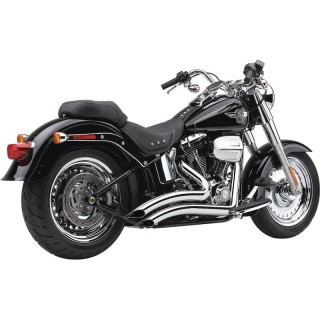 SCARICHI COBRA SPEEDSTER SHORT SWEPT CROMO PER HARLEY SOFTAIL 2012-2017