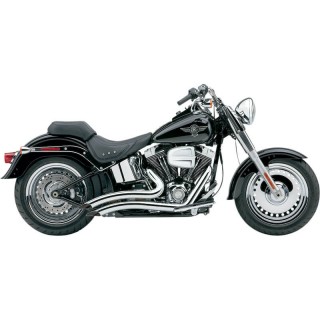 SCARICHI COBRA SPEEDSTER SHORT SWEPT CROMO PER HARLEY SOFTAIL 2007-2011