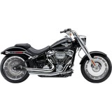COBRA SLASHDOWN SPEEDSTER CHROME EXHAUST FOR SOFTAIL FAT BOY, BREAKOUT, KING 2018-2021 - SIDE
