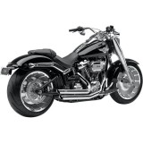 COBRA SLASHDOWN SPEEDSTER CHROME EXHAUST FOR SOFTAIL FAT BOY, BREAKOUT, KING 2018-2021