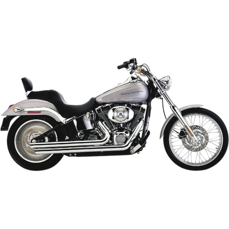SCARICHI COBRA SLASHDOWN SPEEDSTER CROMO PER HARLEY SOFTAIL 2012-2017