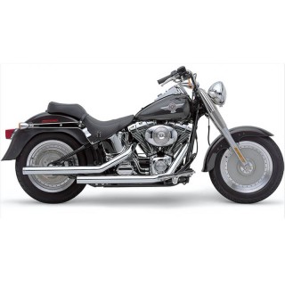 SCARICHI COBRA DRAGSTERS CROMO PER HARLEY SOFTAIL 2007-2011