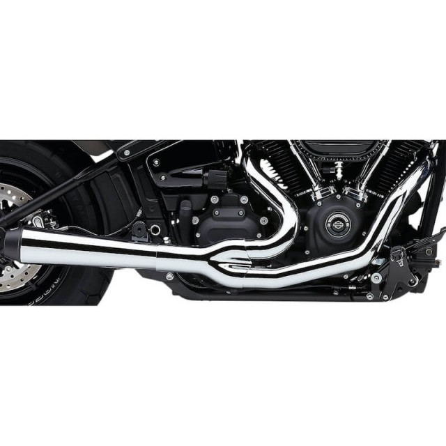 SCARICO COBRA EL DIABLO CROMO 2-IN-1 CONICO PER HARLEY FAT BOY, BREAKOUT, KING 2018-2021 - DETTAGLIO