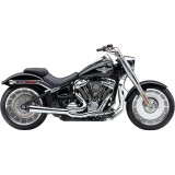 SCARICO COBRA EL DIABLO CROMO 2-IN-1 CONICO PER HARLEY FAT BOY, BREAKOUT, KING 2018-2021 - LATO