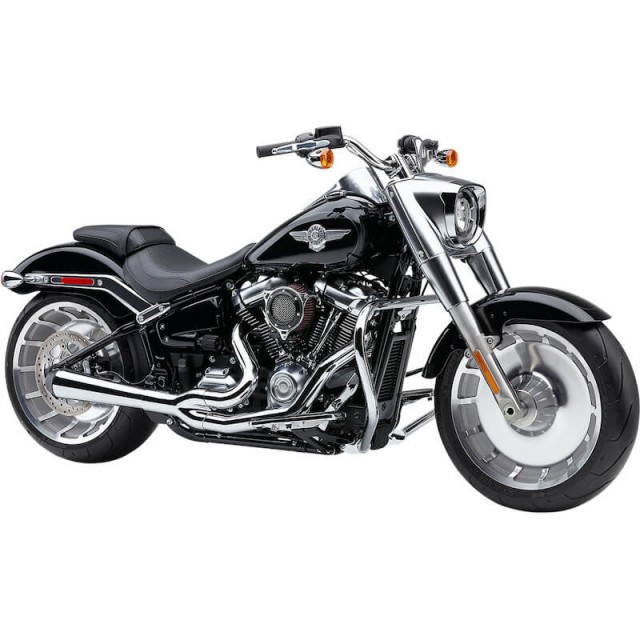 SCARICO COBRA EL DIABLO CROMO 2-IN-1 CONICO PER HARLEY FAT BOY, BREAKOUT, KING 2018-2021