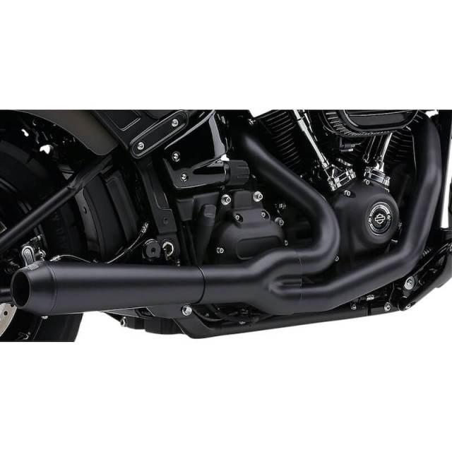SCARICO COBRA EL DIABLO NERO 2-IN-1 CONICO PER HARLEY FAT BOY, BREAKOUT, KING 2018-2021 - DETTAGLIO