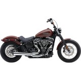 COBRA EL DIABLO CONIC 2-IN-1 CHROME EXHAUST FOR HARLEY DAVIDSON SOFTAIL 107 2018-2021 - SIDE