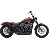 COBRA EL DIABLO CONIC 2-IN-1 BLACK EXHAUST FOR HARLEY DAVIDSON SOFTAIL 107 2018-2021