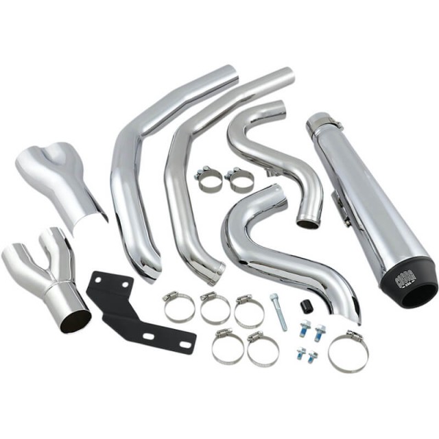 SCARICO COBRA EL DIABLO CROMO 2-IN-1 PER HARLEY DAVIDSON SOFTAIL 2012-2017 - ESPLOSO