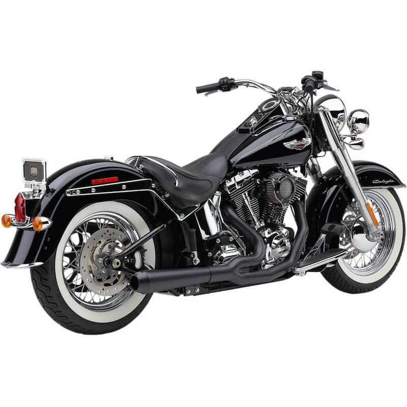 SCARICO COBRA EL DIABLO NERO 2-IN-1 PER HARLEY DAVIDSON SOFTAIL 2012-2017