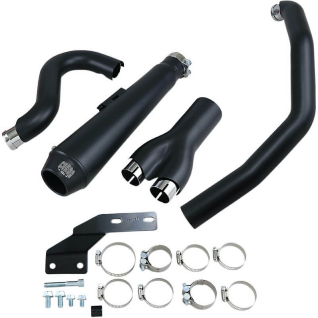 SCARICO COBRA EL DIABLO NERO 2-IN-1 PER HARLEY DAVIDSON SOFTAIL 2012-2017 - KIT