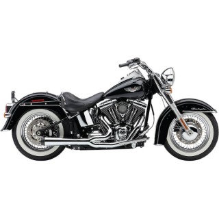 SCARICO COBRA EL DIABLO CROMO 2-IN-1 PER HARLEY DAVIDSON SOFTAIL 2007-2011 - LATO