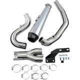 SCARICO COBRA EL DIABLO CROMO 2-IN-1 PER HARLEY DAVIDSON SOFTAIL 2007-2011 - KIT