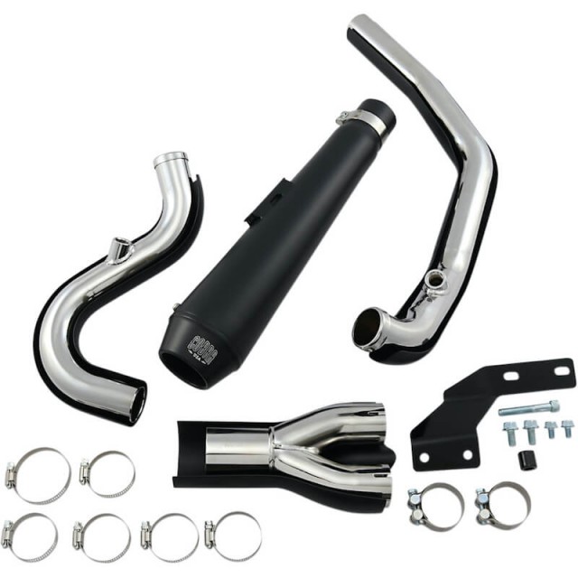 SCARICO COBRA EL DIABLO NERO 2-IN-1 PER HARLEY DAVIDSON SOFTAIL 2007-2011 - ESPLOSO
