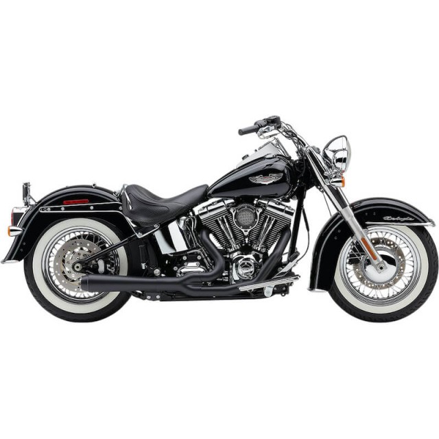 SCARICO COBRA EL DIABLO NERO 2-IN-1 PER HARLEY DAVIDSON SOFTAIL 2007-2011 - LATO