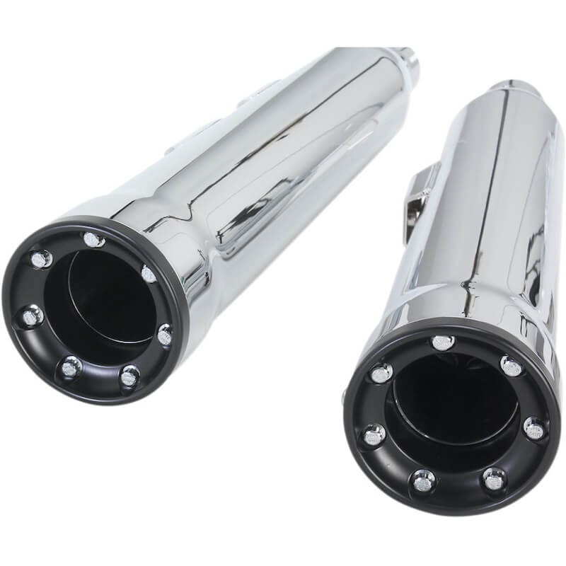 TERMINALI COBRA RPT SLIP-ON CROMATI DA 3" PER HARLEY SOFTAIL 2007-2017