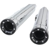 TERMINALI COBRA RPT SLIP-ON CROMATI DA 3" PER HARLEY SOFTAIL 2007-2017 - FONDELLI