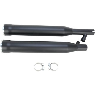 TERMINALI COBRA RPT SLIP-ON NERI DA 3" PER SOFTAIL FAT BOY, DEUCE 2000-2006 - LATO