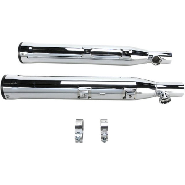 COBRA RPT SLIP-ONS 3" CHROME MUFFLERS FOR HARLEY DAVIDSON SOFTAIL 2000-2006 - ATTACHMENTS