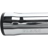COBRA RPT SLIP-ONS 3" CHROME MUFFLERS FOR HARLEY DAVIDSON SOFTAIL 2000-2006 - LOGO