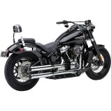 TERMINALI COBRA RPT SLIP-ON CROMATI DA 3" PER HARLEY SOFTAIL 2018-2021