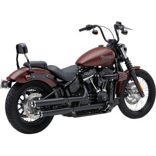 TERMINALI COBRA RPT SLIP-ON NERI DA 3" PER SOFTAIL DELUXE, HERITAGE 2018-2021