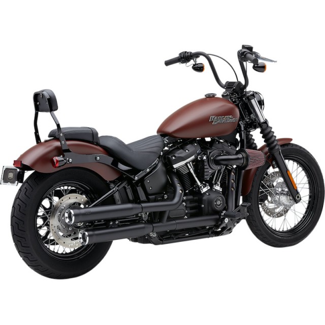 TERMINALI COBRA RPT SLIP-ON NERI DA 3" PER SOFTAIL DELUXE, HERITAGE 2018-2021