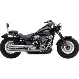 TERMINALI COBRA NEIGHBORHOOD HATER CROMO PER HARLEY DAVIDSON SOFTAIL 2018-2021 - LATO