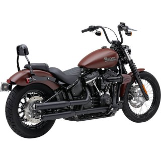TERMINALI COBRA NEIGHBORHOOD HATER NERI PER HARLEY DAVIDSON SOFTAIL 2018-2021