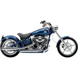 copy of COBRA SLIP-ONS 3" CHROME MUFFLERS FOR HARLEY DAVIDSON SOFTAIL ROCKER 2007-2017