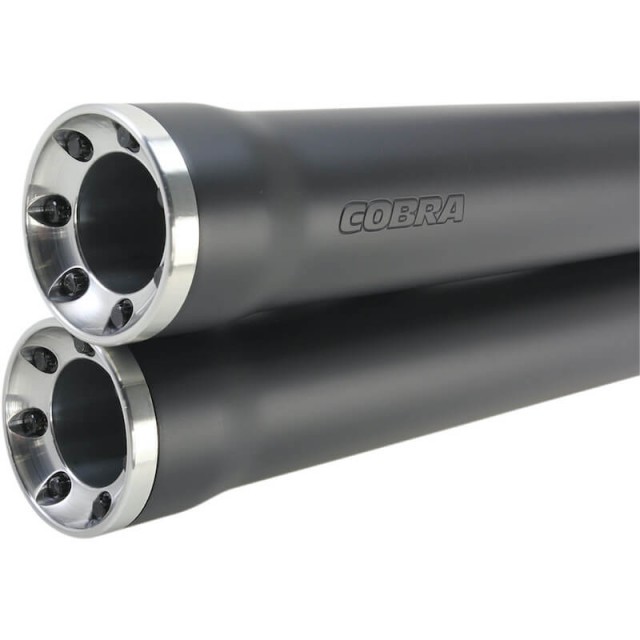 SCARICHI COBRA SPEEDSTER SHORT RPT NERI PER HARLEY DAVIDSON DYNA 2006-2011 - FONDELLI