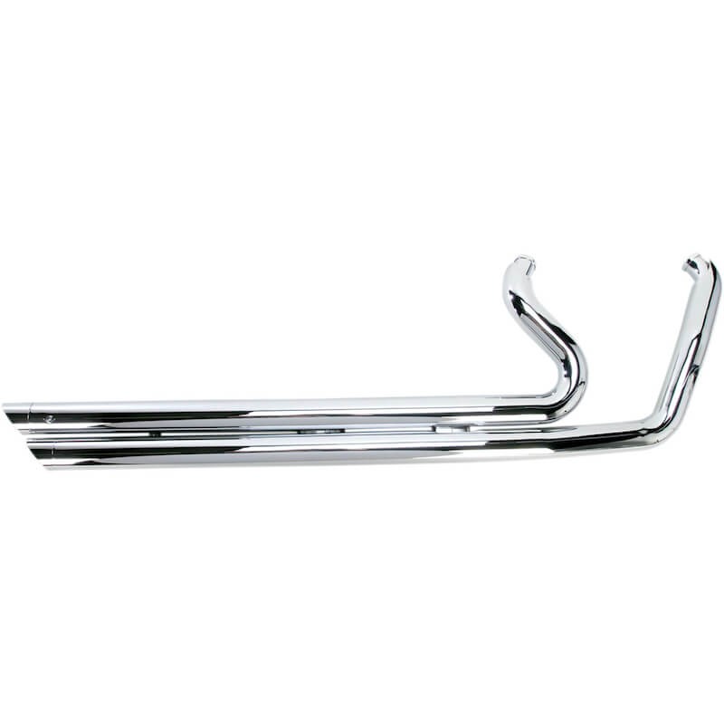 COBRA SPEEDSTER SLASHDOWN CHROME LONG EXHAUST FOR HARLEY DAVIDSON DYNA 2012-2017