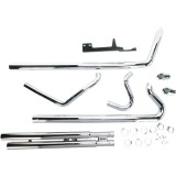 COBRA SPEEDSTER SLASHDOWN CHROME LONG EXHAUST FOR HARLEY DAVIDSON DYNA 2012-2017 - COMPONENTS
