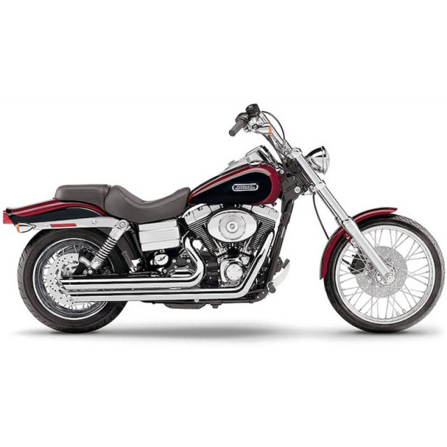 SCARICHI COBRA SPEEDSTER SLASHDOWN CROMO PER HARLEY DAVIDSON DYNA 2006-2011