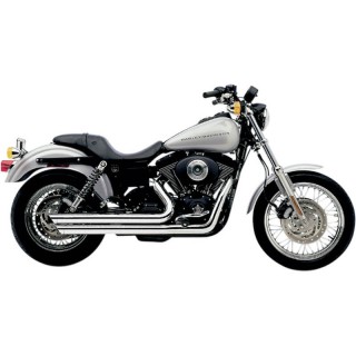 SCARICHI COBRA SPEEDSTER SLASHDOWN CROMO PER HARLEY DAVIDSON DYNA 1999-2005