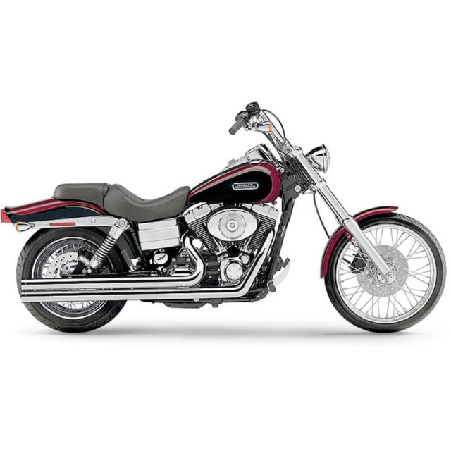 SCARICHI COBRA SPEEDSTER LONG CROMO PER HARLEY DAVIDSON DYNA 2006-2011