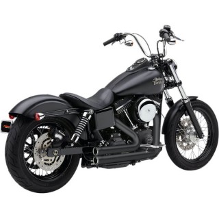 SCARICHI COBRA SPEEDSTER 909 SHORT NERI PER HARLEY DAVIDSON DYNA 2012-2017